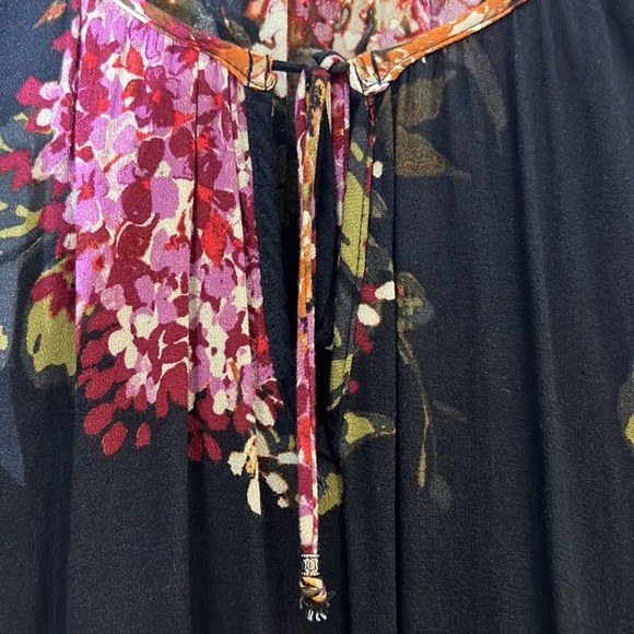 Womens Floral Print Blouse - Picture 2 of 4